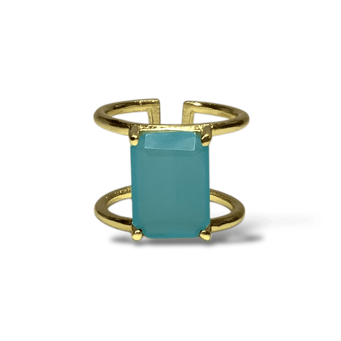 Seafoam Chalcedony Sherry Ring