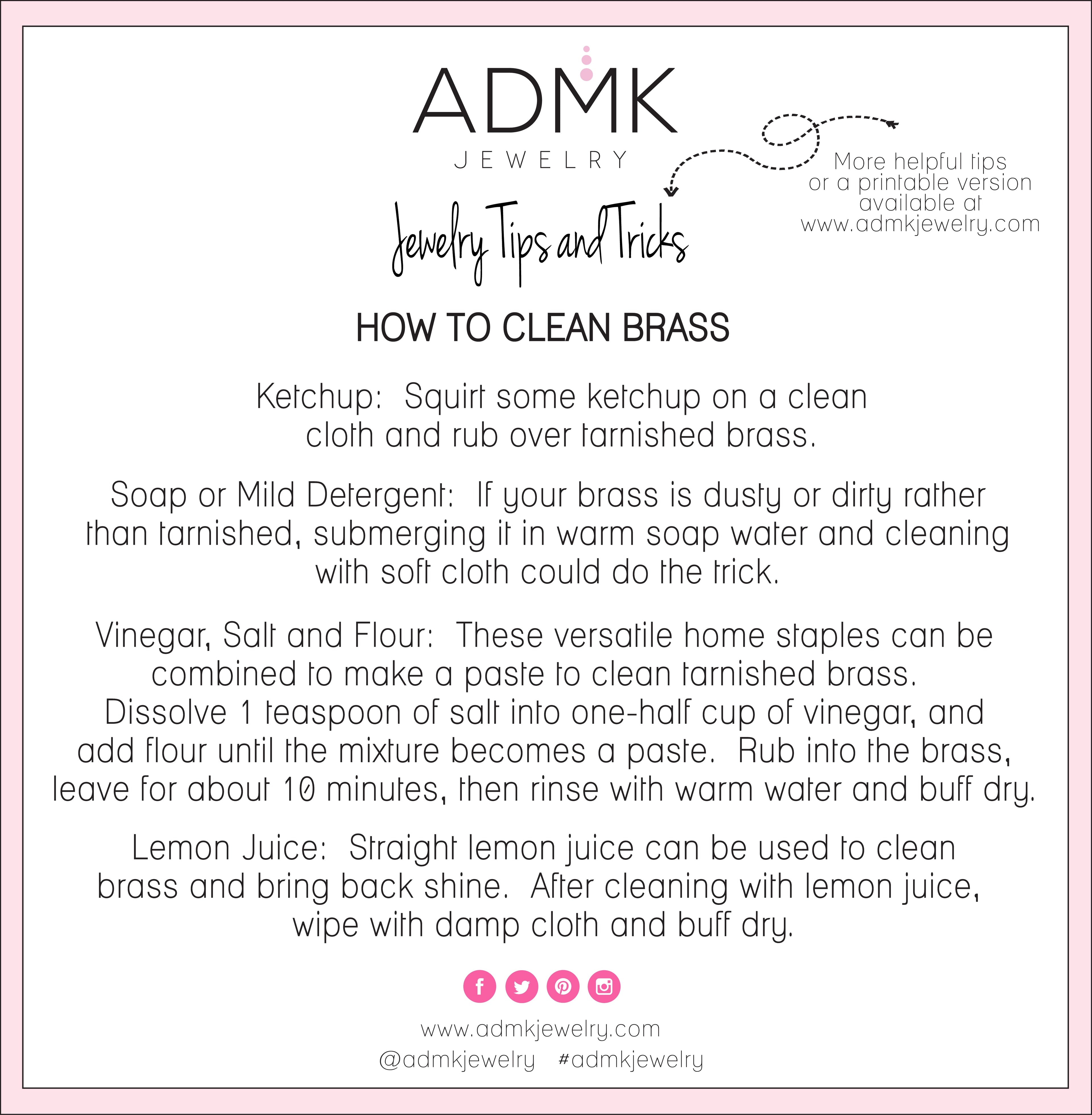 How to Clean Brass tips and tricks for effective cleaning.