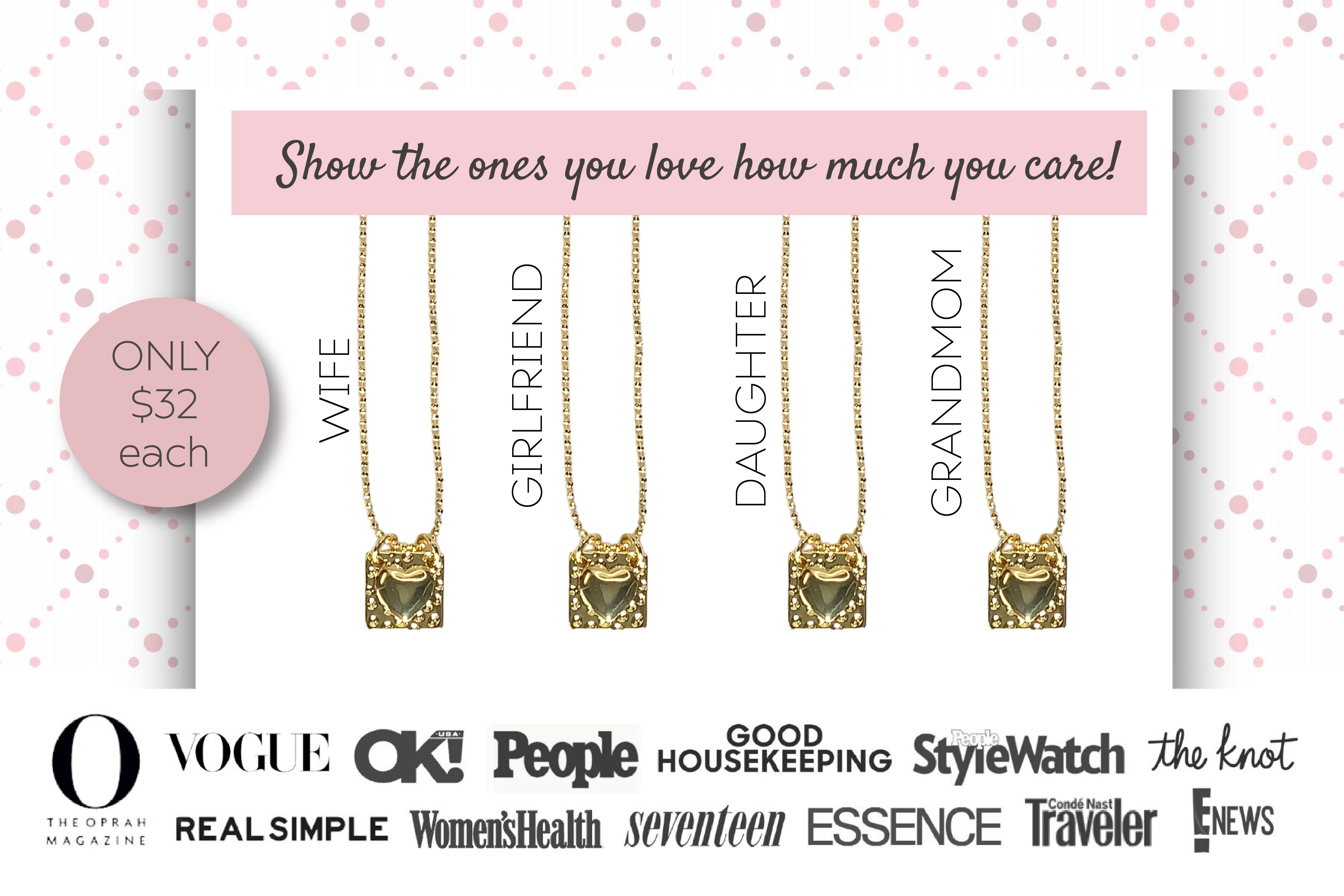 JEWELRY FOR VALENTINE'S DAY: Artisan gemstone necklaces for loved ones.