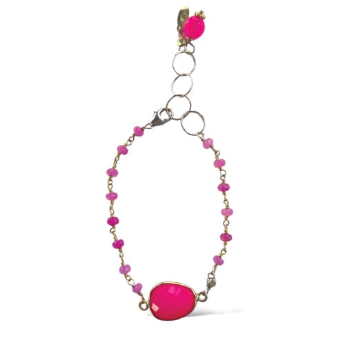 Hot Pink Quartz Wendy ADMK Bracelet