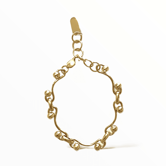 Gold Yvette Ball Chain ADMK Bracelet