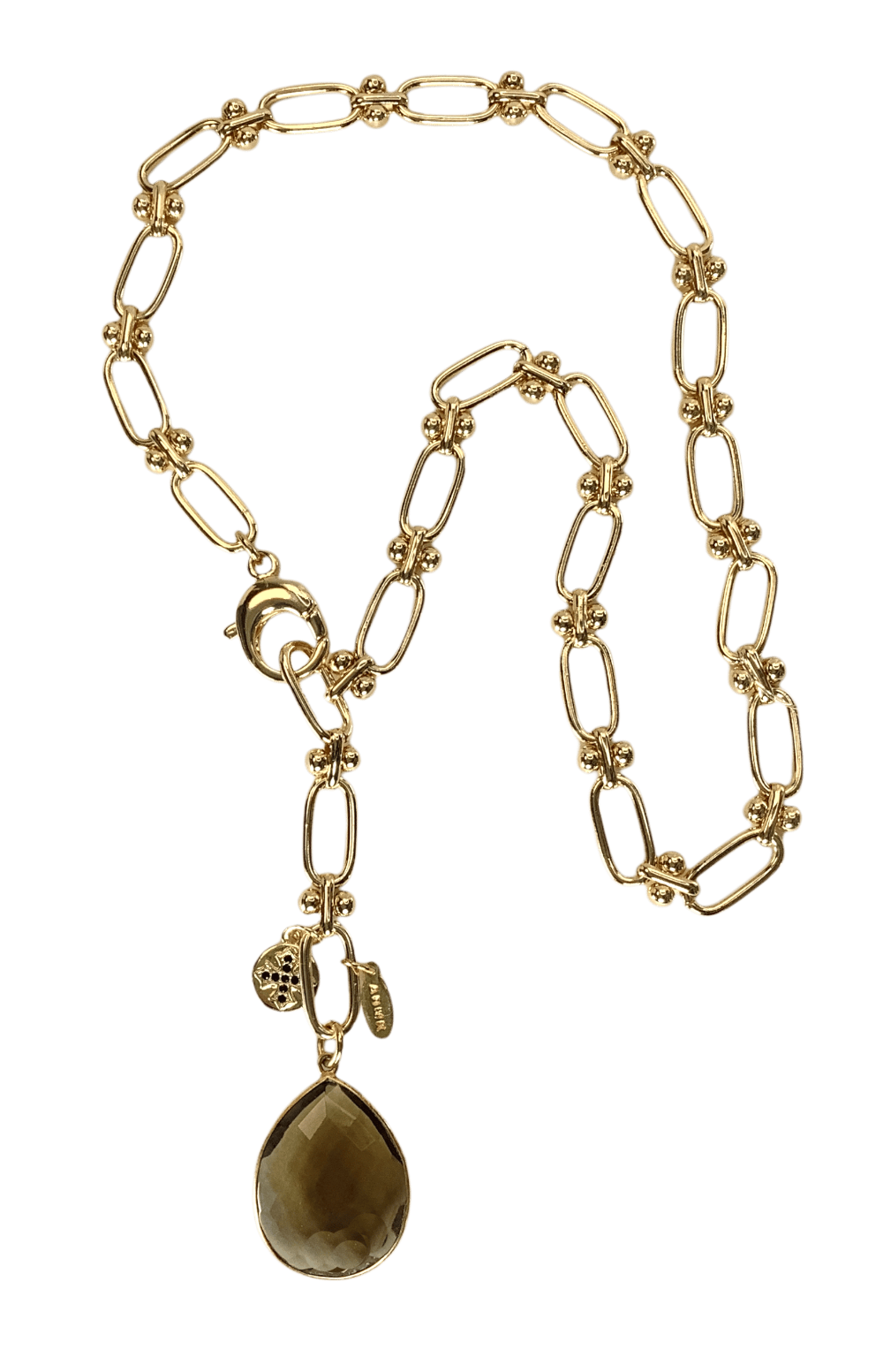 Smokey Quartz Adjustable Necklace for elegant jewelry style.