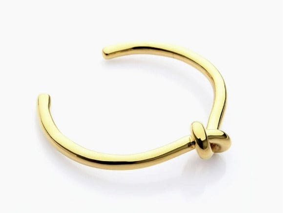 The Gold Knot Bracelet - elegant handmade artisan jewelry