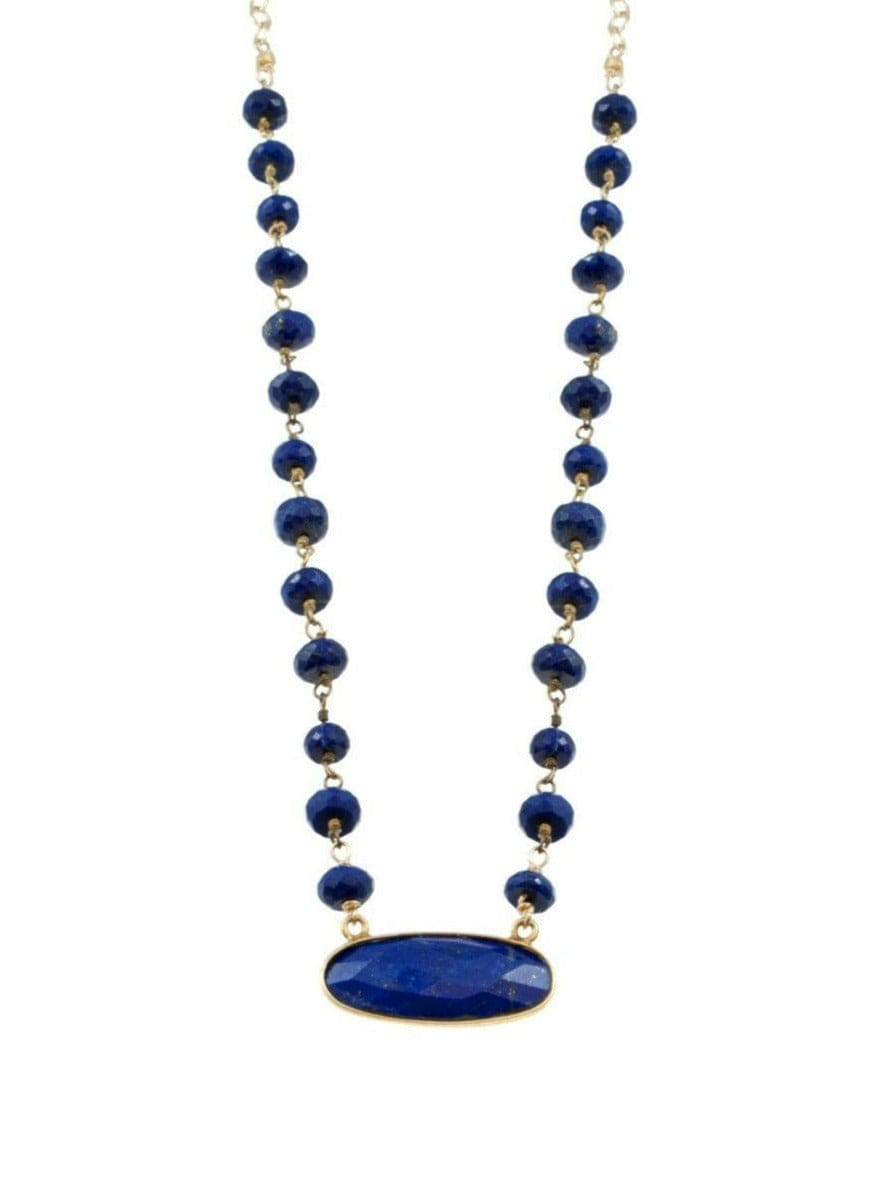 Blue Lapis Tayle ADMK Necklace