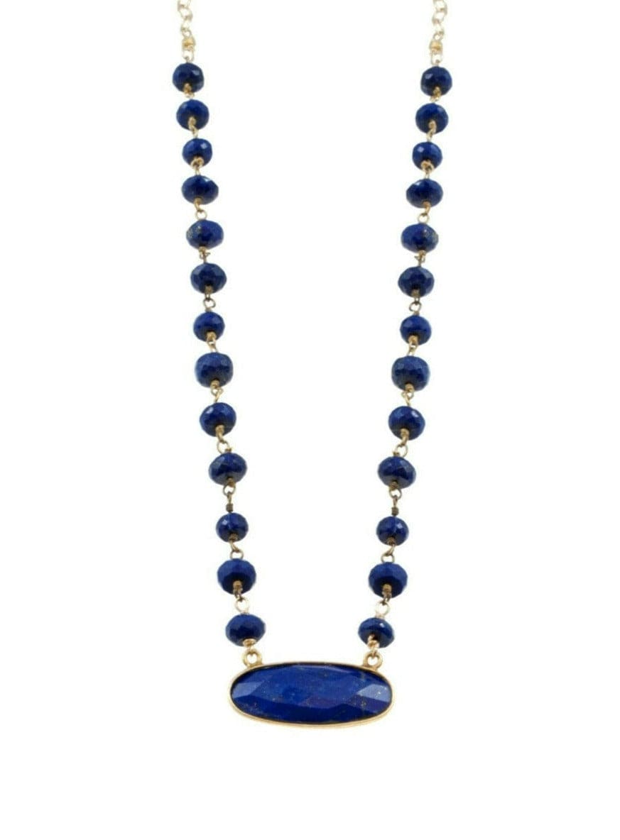 Blue Lapis Tayle ADMK Necklace – luxury handcrafted jewelry