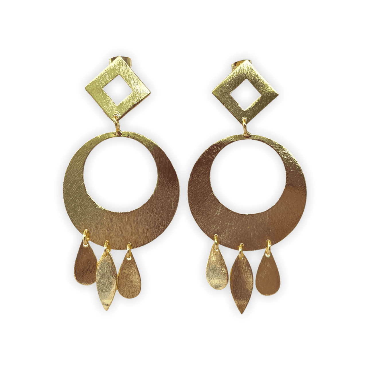 Matte Gold Cora ADMK Earrings