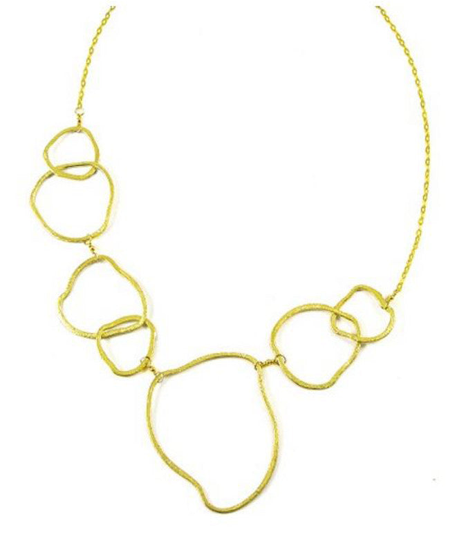 Gold Isabelle ADMK Necklace - luxury handcrafted jewelry